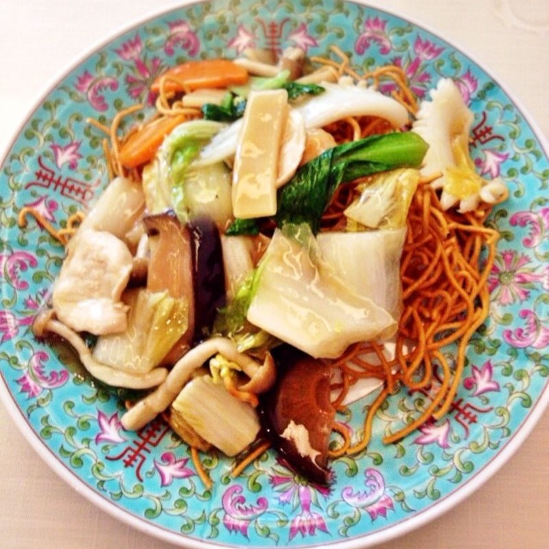 五目かた焼きそば(酔香楼)