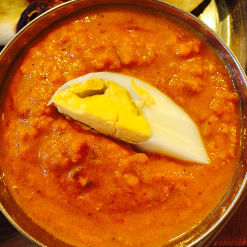 キーマエッグカレー(ディップマハル 青山店)