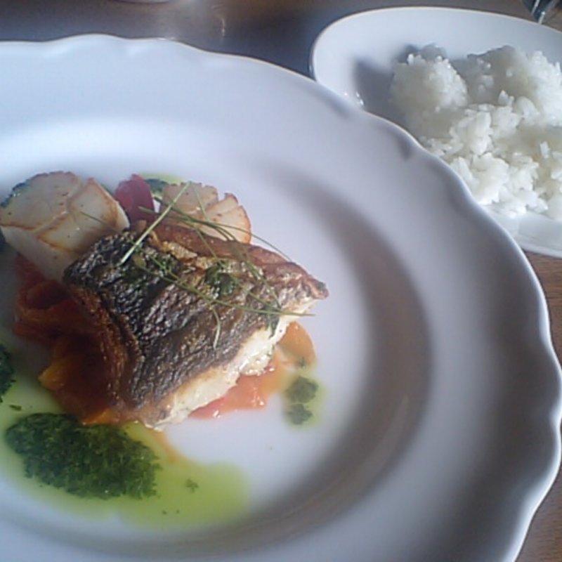 黒鯛・帆立のポワレ(グローブカフェ （GROVE cafe）)