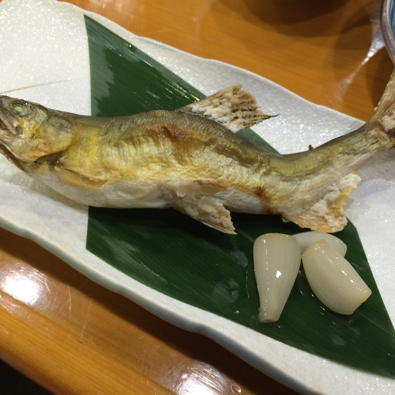 鮎塩焼き(う越秀)