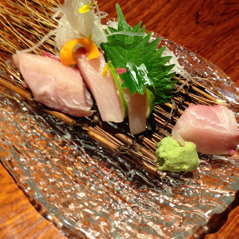 ハマチのお刺身(飯家おかん ひま和り （ヒマワリ）)