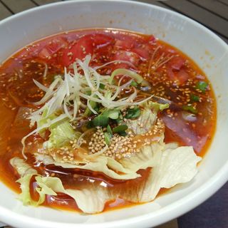 ピリ辛トマト担々麺(春水堂 代官山店)