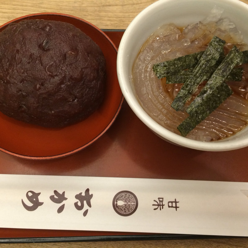 甘辛セット(甘味おかめ 東京交通会館店)