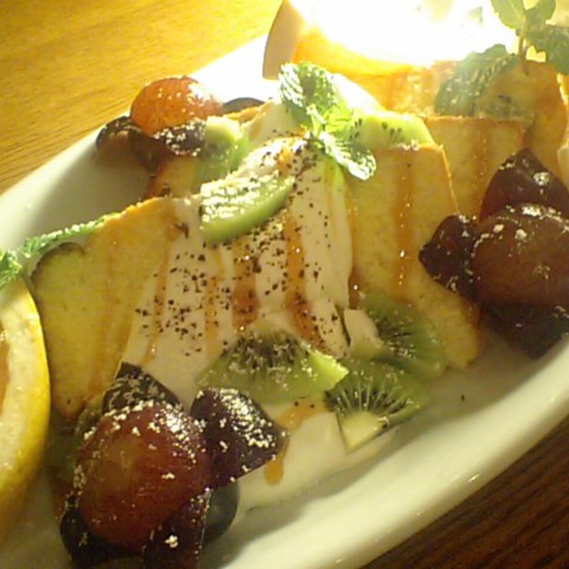 ふわふわシフォンケーキ(食堂 チアリ)