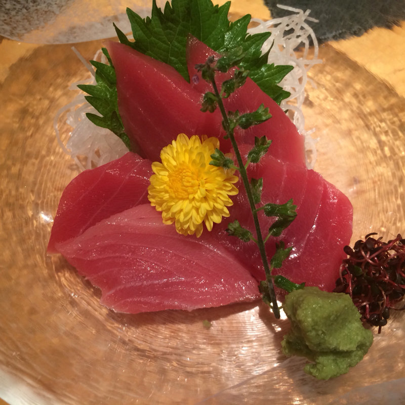 活 黒マグロ(遊食豚彩 いちにいさん 銀座店)