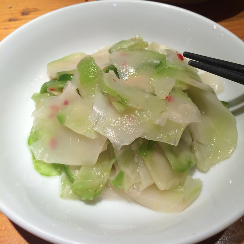 生のザーサイ浅漬け(麺屋RONTAN  )
