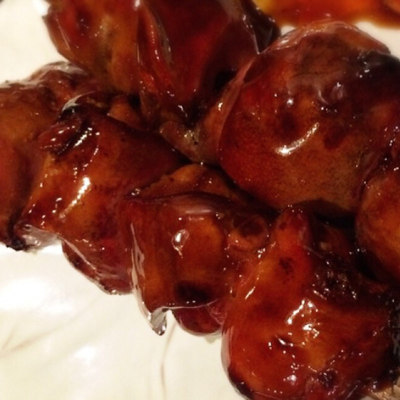 名物 王様レバー（たれ・ごま油塩）(やきとり家 すみれ 祐天寺店 )