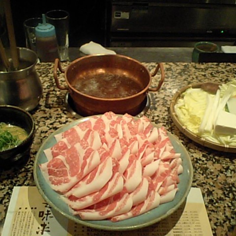 特選豚しゃぶジャンボコース(しゃぶ亭 西梅田店)