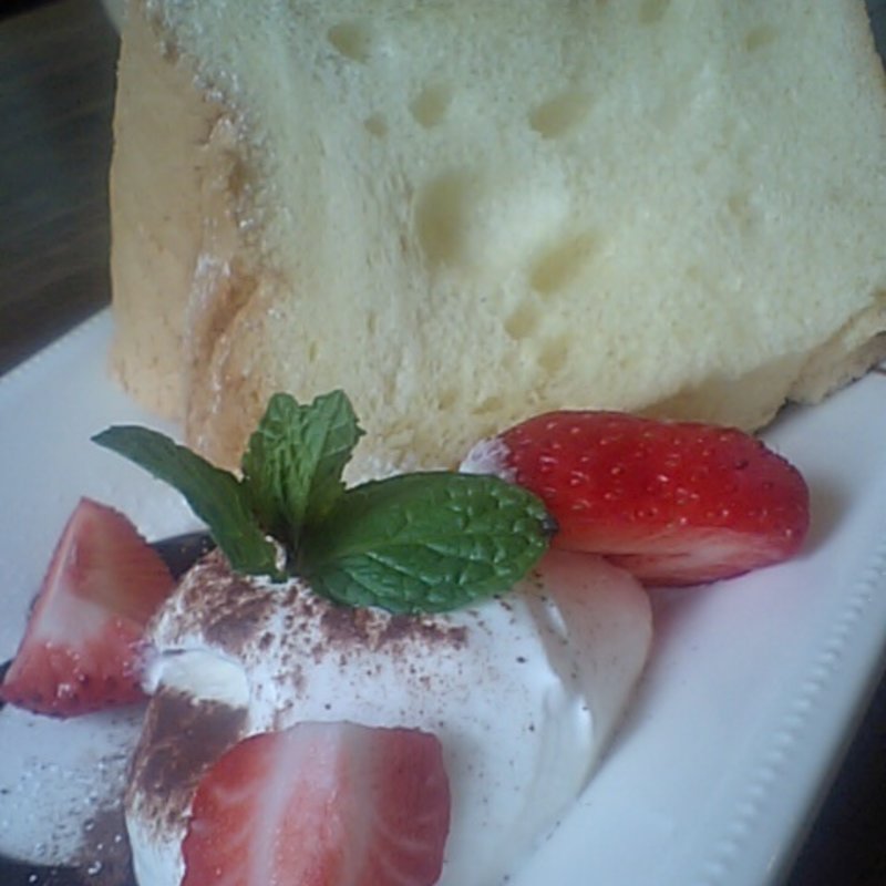 プレーンシフォンケーキ(Cafe Fouet)