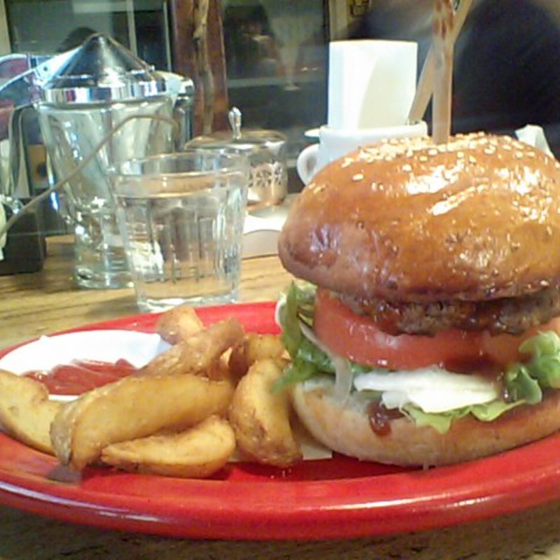 ハンバーガー(juen （長屋カフェ）)