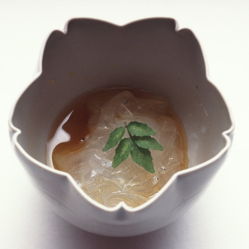 しらすのポン酢和え(花懐石ふる林)