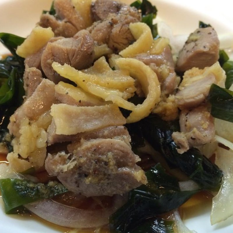 地鶏ポン酢(梅屋梅鳥ものがたり JR和歌山駅前店 （うめやうめとりものがたり）)