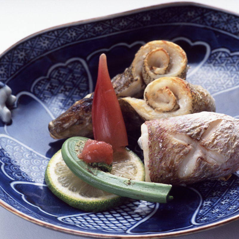 アマダイの塩焼き(花懐石ふる林)