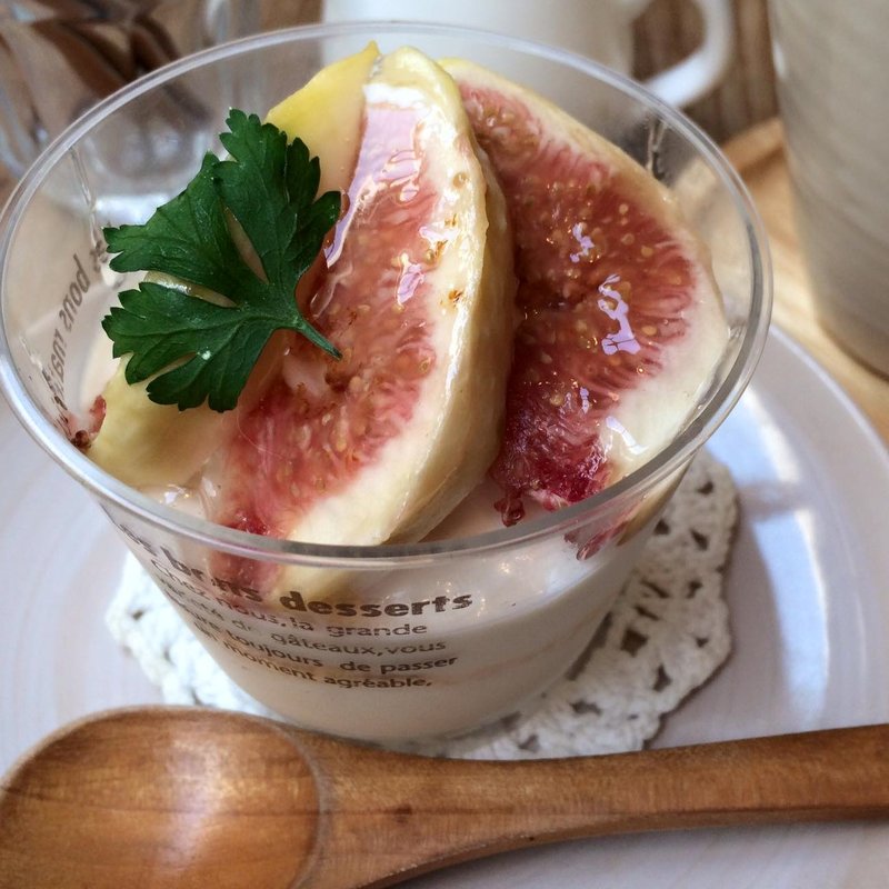 いちじくムース(カフェ ド ガモヨン （café de GAMOYON）)