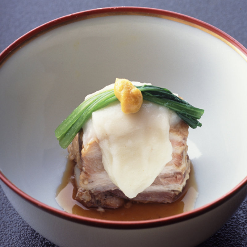 角煮のあんかけ(花懐石ふる林)