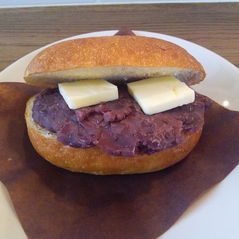 コッペパン あんバター(トースター)