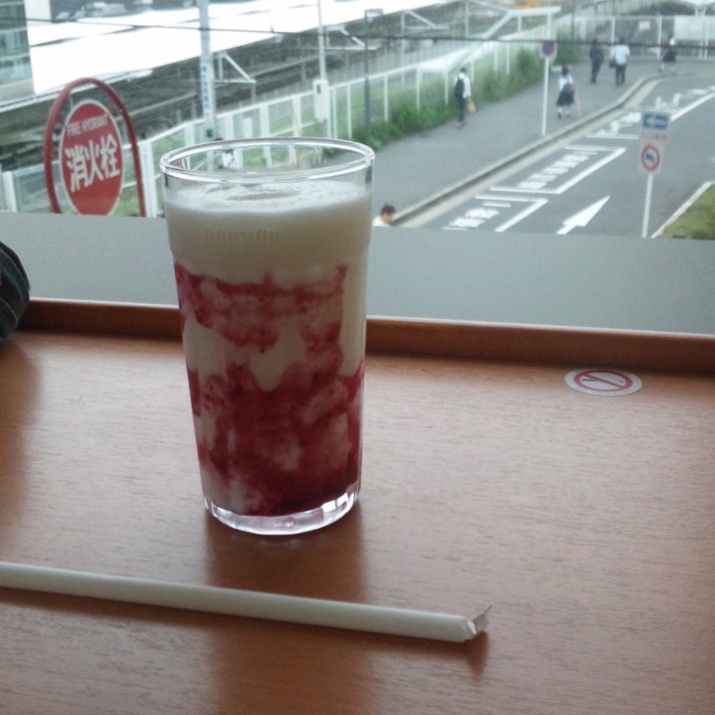 ヨーグルトドリンクブルーベリー(ドトールコーヒーショップ 梶が谷店)