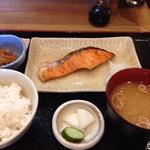 銀鮭焼き定食