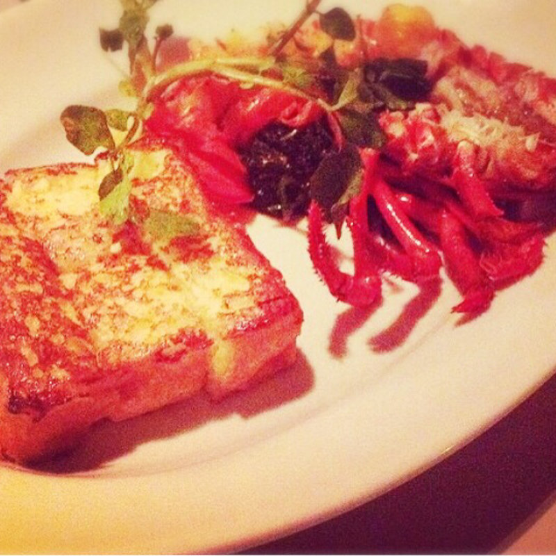 オマールエビ フレンチトースト(マーサーブランチエビスヒルサイド)