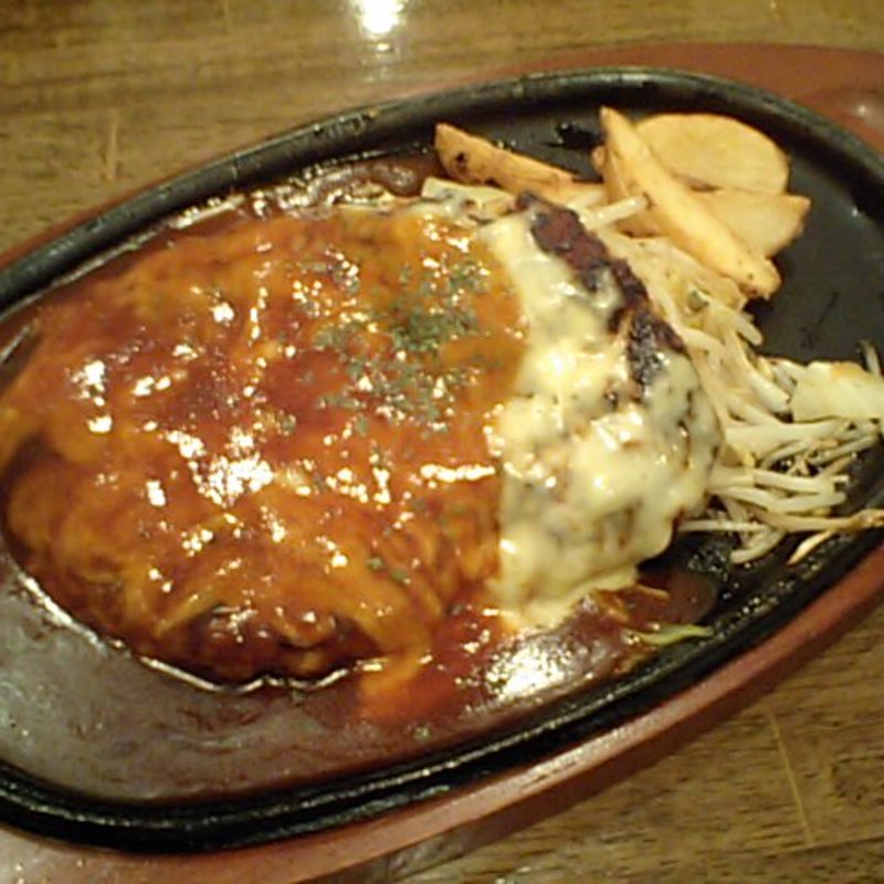 チーズハンバーグセット(ぶどう亭 )