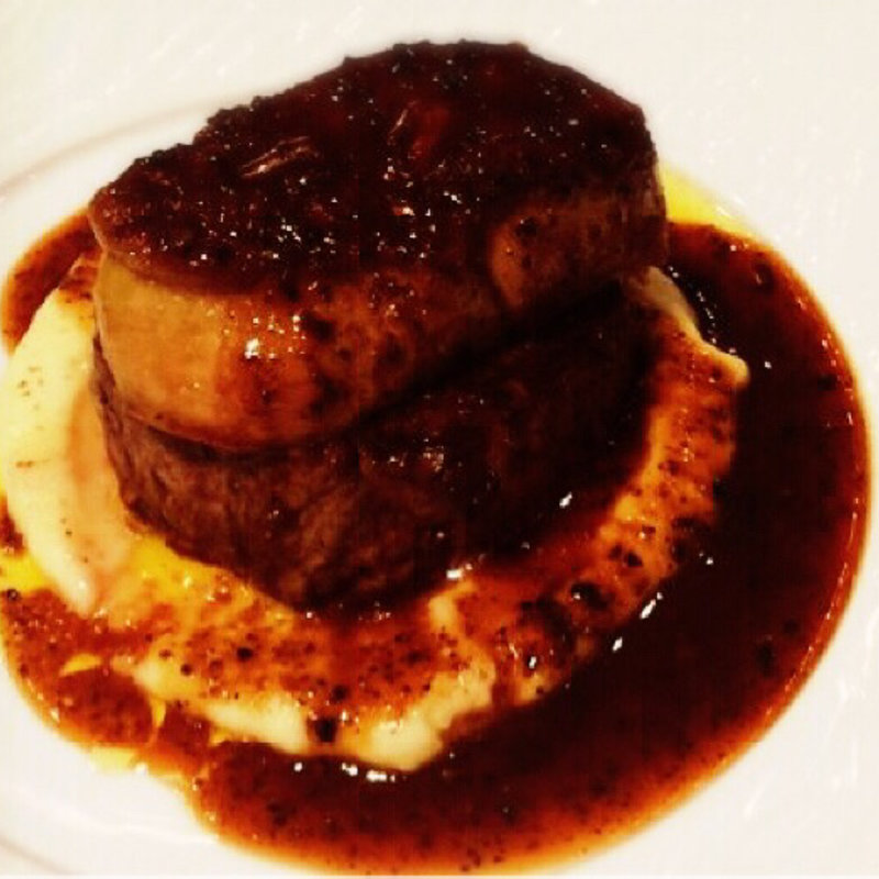 牛フィレとフォアグラのロッシーニ(俺のフレンチＥＢＩＳＵ)