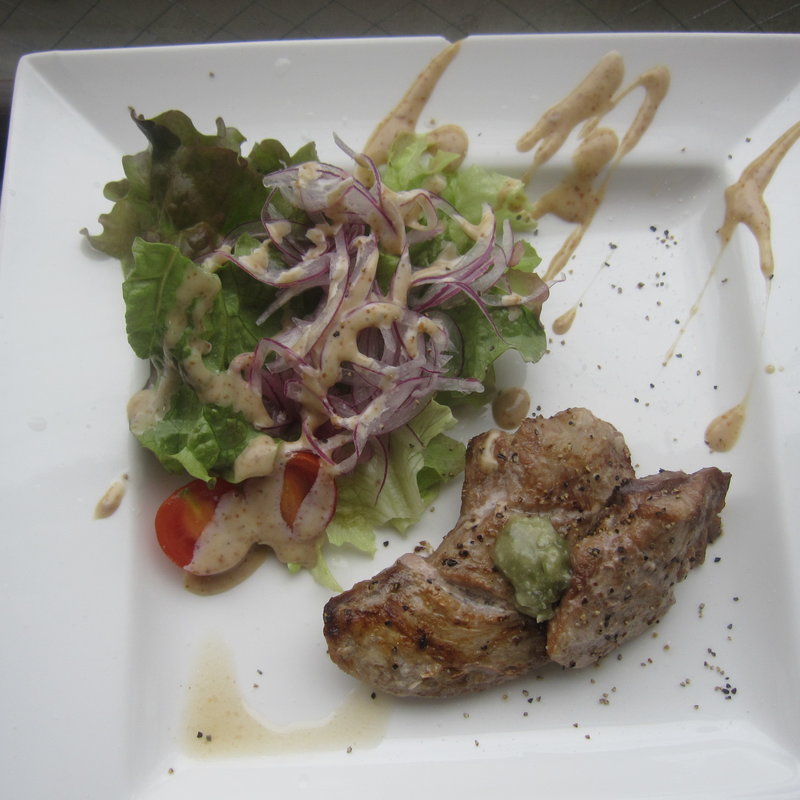 まぐろホホの網焼きステーキ(まご茶漬け どん)