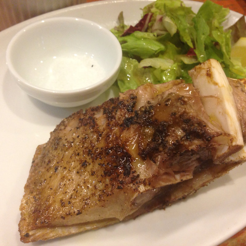 メバチマグロのカマ炭焼き((食)ましか)