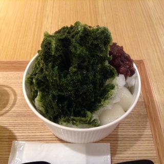 抹茶小倉氷(和かふぇ　あずき房)