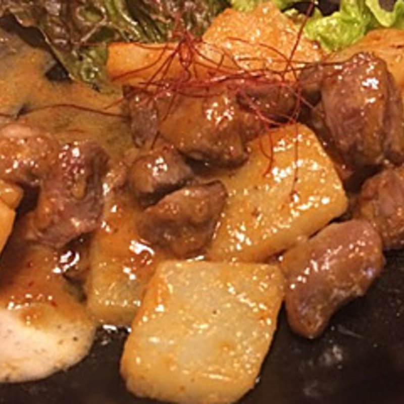 ピリ辛 砂肝こんにゃく炒め(大作)