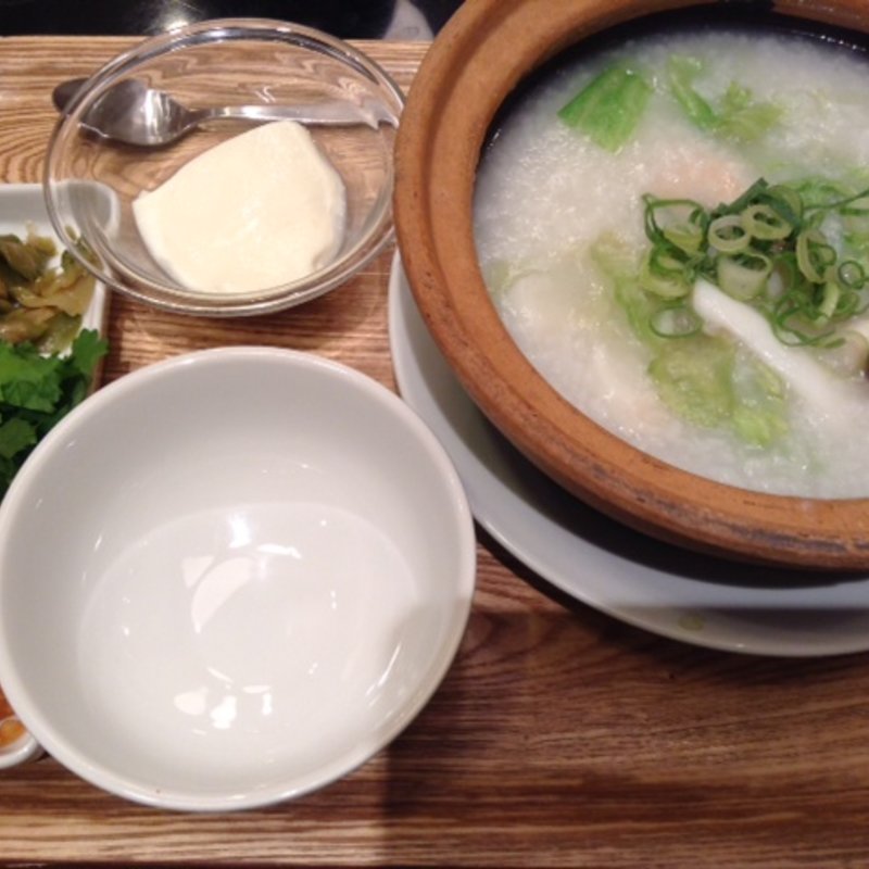 海鮮レタス粥(ドラゴン レッド リバー 阪急西宮ガーデンズ店)