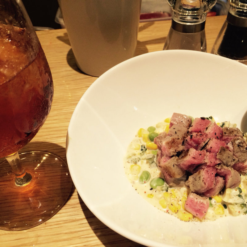 牛ササミと夏野菜のタルタル(KNOCK CUCINA BUONA ITALIANA 東京ミッドタウン店)