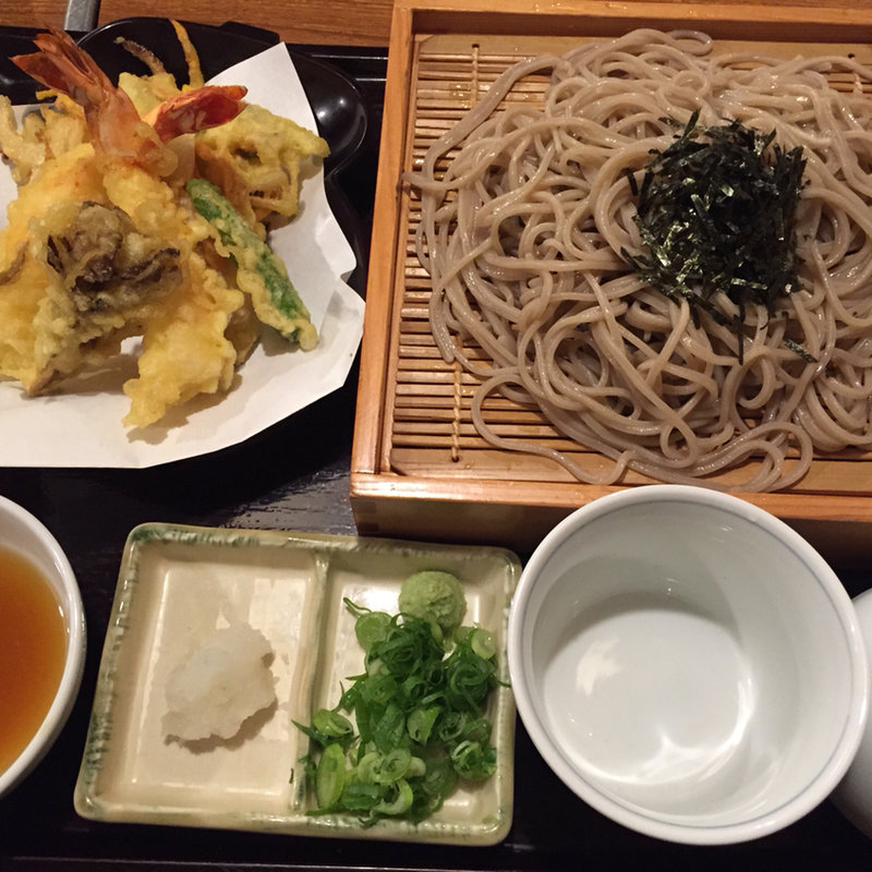 天ざるそば(総本家 浪花そば)