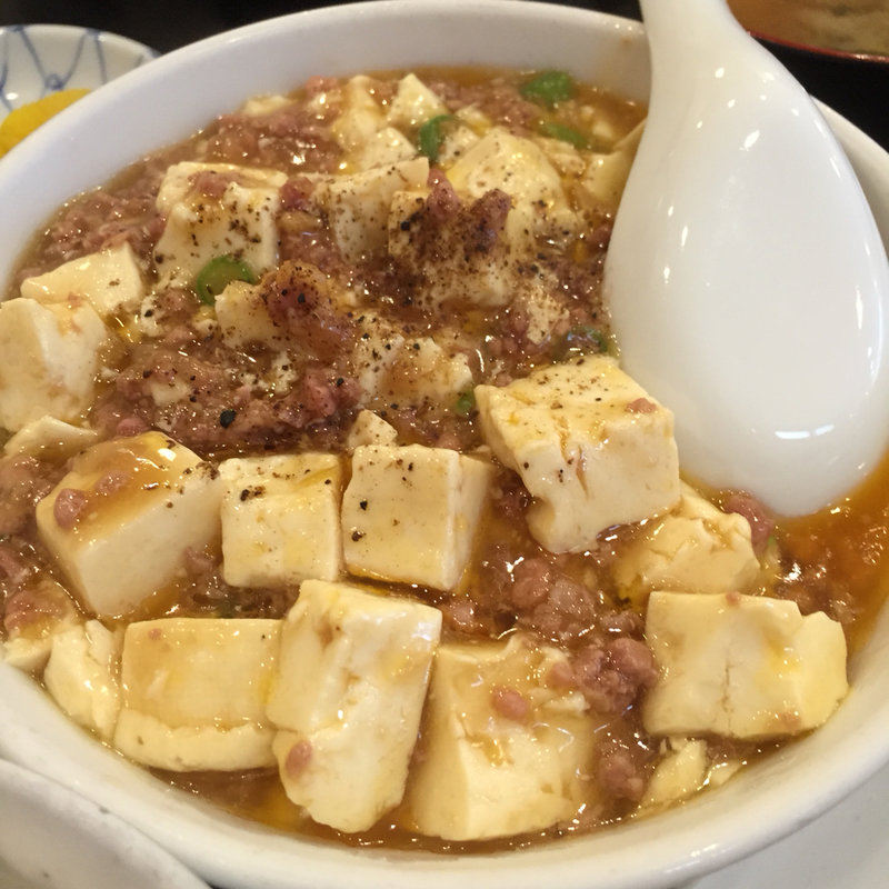 麻婆豆腐 単品(綿徳)
