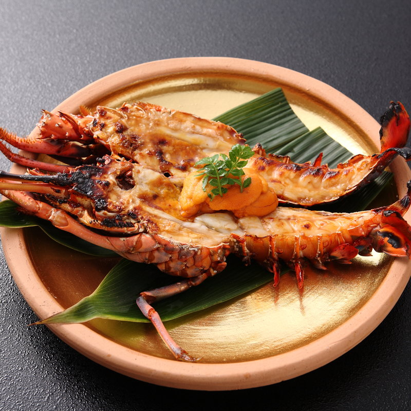 伊勢海老のグリル(花懐石ふる林)