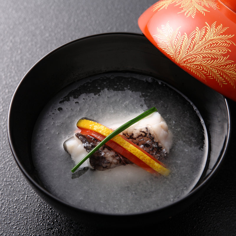 鱧のみぞれ椀(花懐石ふる林)