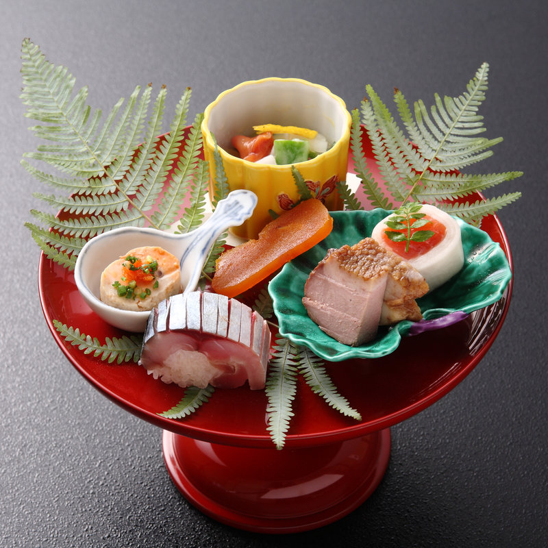 季節の味覚盛り(花懐石ふる林)