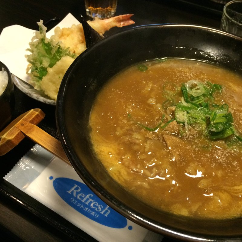 カレー天ぷらセット(福ちゃん )