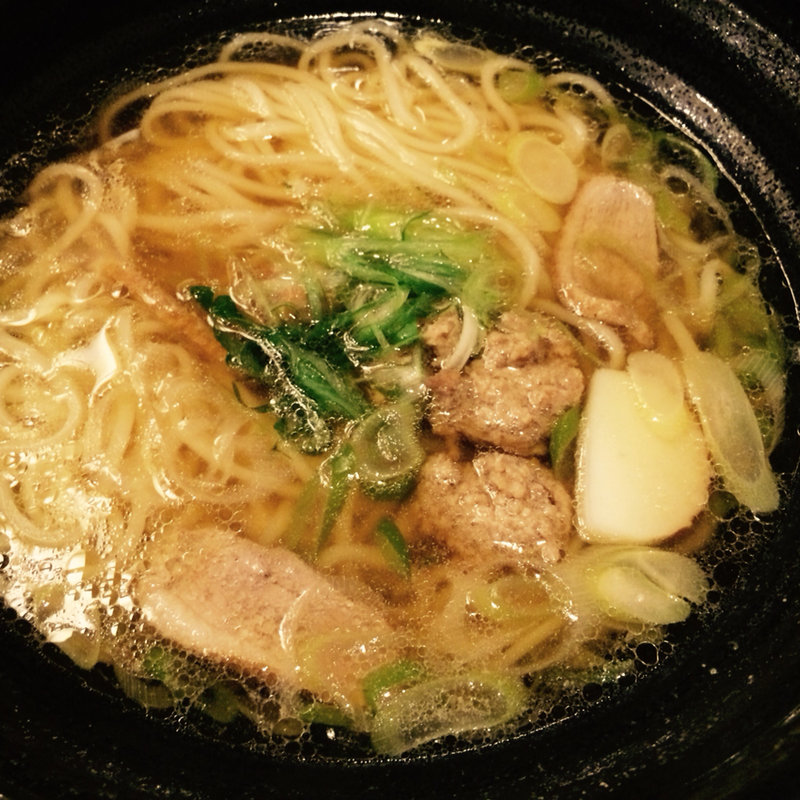 鴨のおうどん(麺匠の心つくし つるとんたん 北新地店)