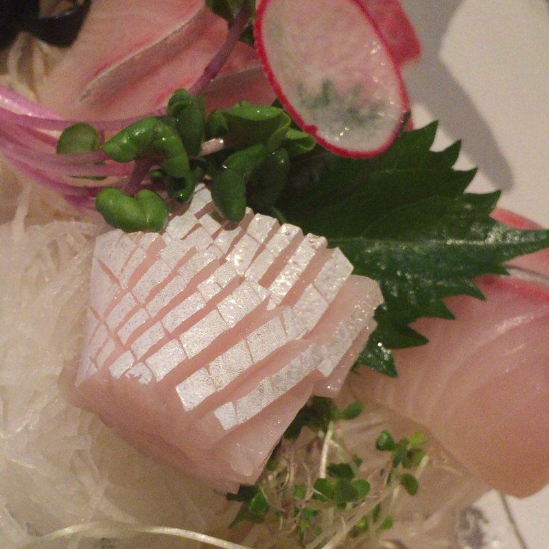 かんぱち刺し(錨屋 （無国籍ビストロ錨屋Ikariya）)