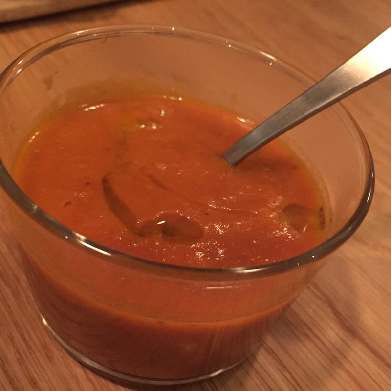 イチヂクとトマトの冷製スープ(Table galary)