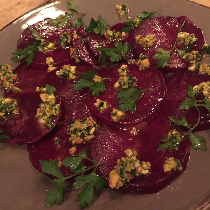 ディーツのピスタチオソースがけ(Table galary)