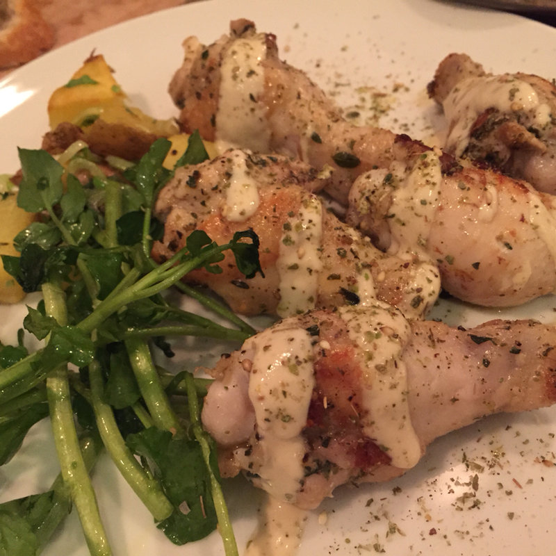 手羽元のソースがけ(Table galary)