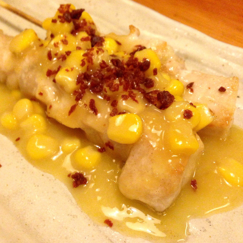 むね肉つぶつぶコーンソース焼(鳥貴族 渋谷公園通り店 )