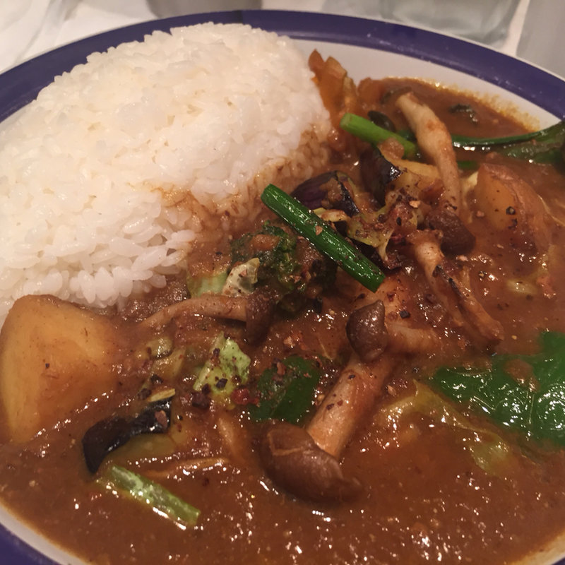 季節の野菜カレー(東京カレー屋名店会 有楽町イトシア店)