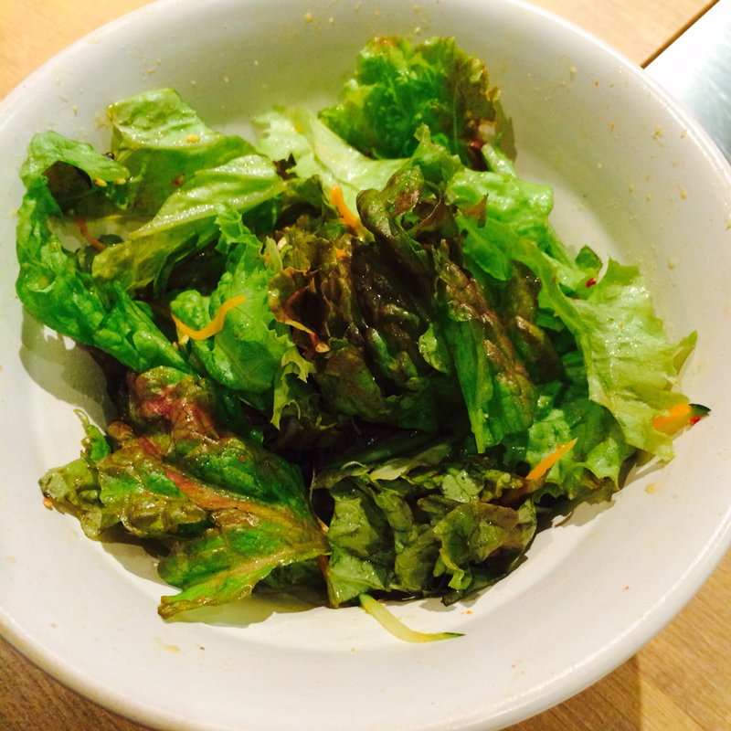 チョレギサラダ(炭火焼肉なかはら )