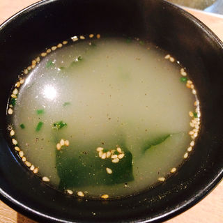 わかめスープ(炭火焼肉なかはら )