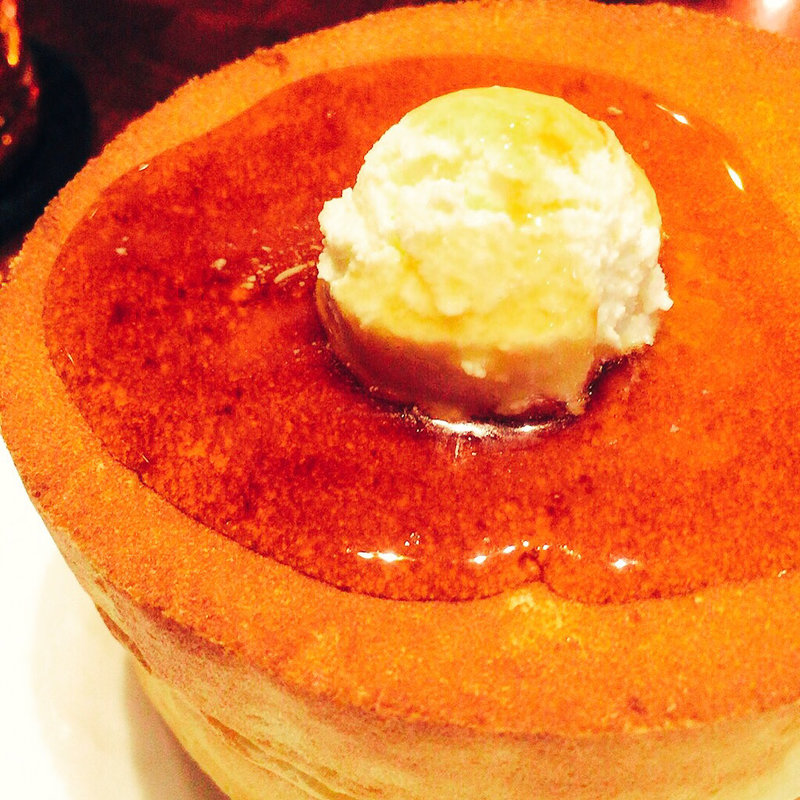 スフレパンケーキW(星乃珈琲)