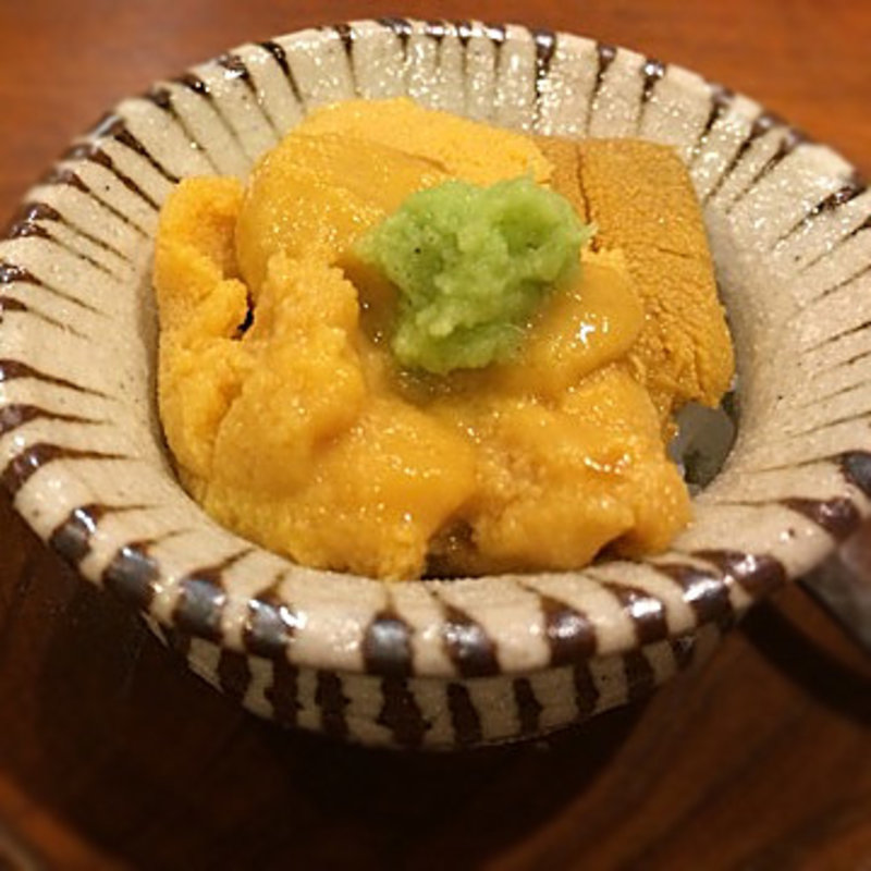 小さな雲丹丼(鮨まぜき)