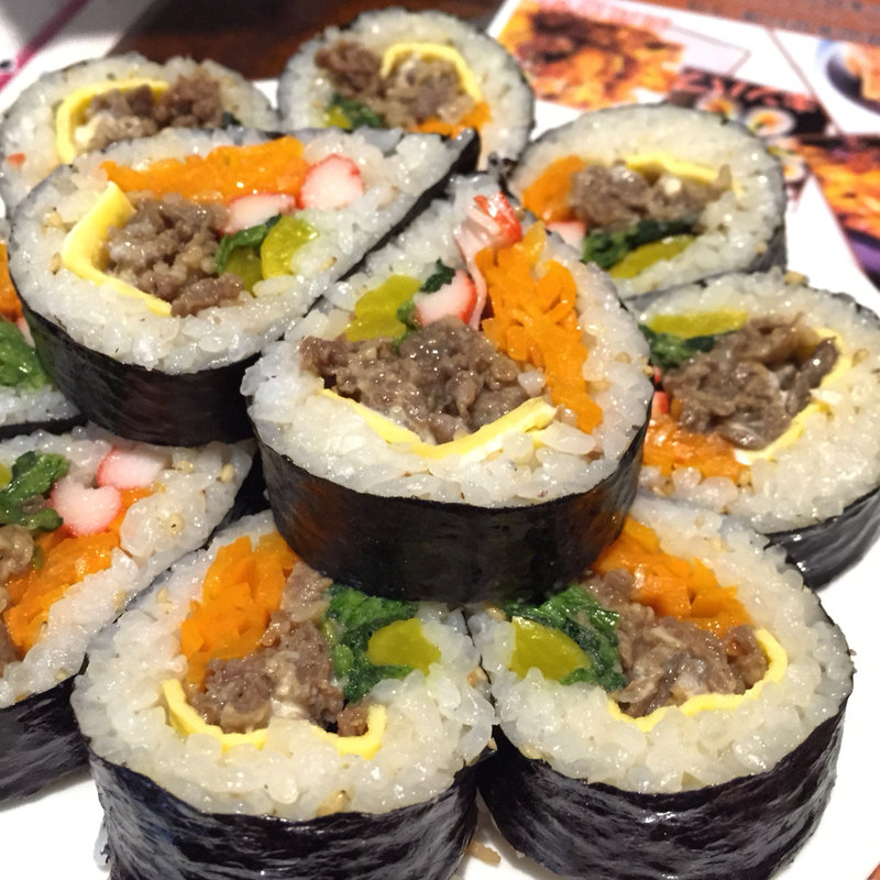 プルコギキンパブ(韓国家庭料理 扶餘 （プヨ【旧店名】韓国家庭料理 百済）)