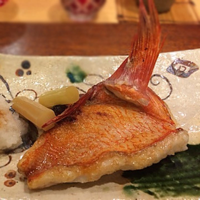 キンキの塩焼き(鮨まぜき)